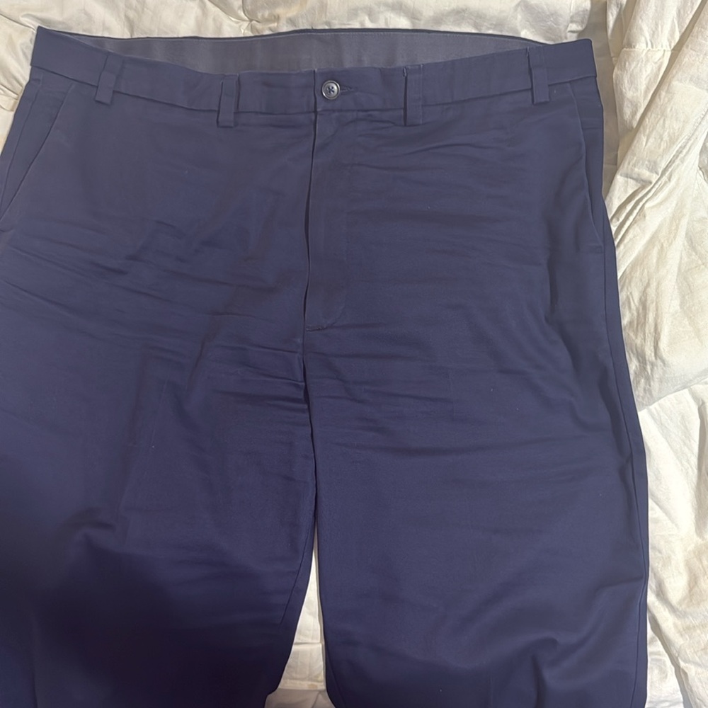 Blue dress pants